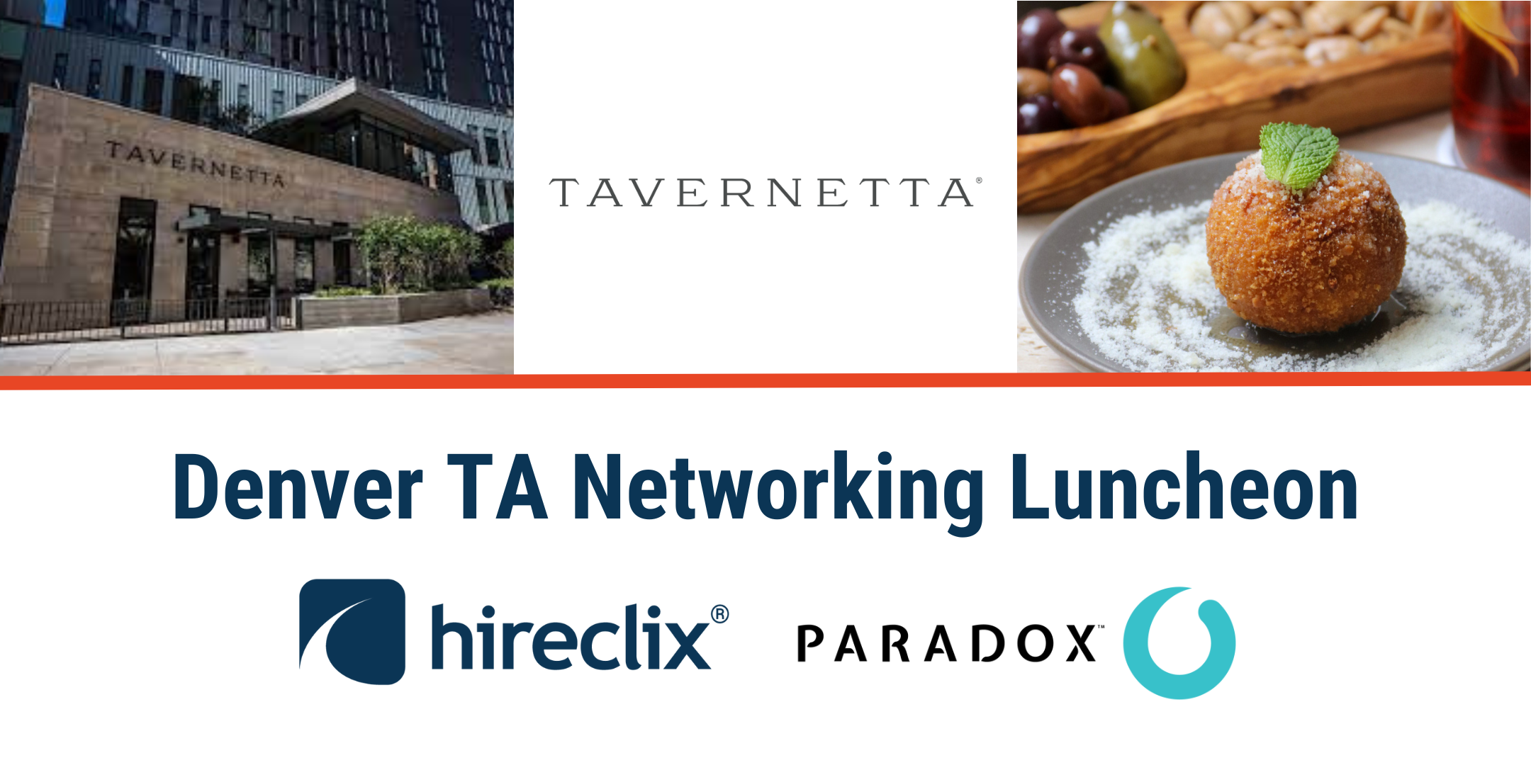 Denver TA Networking Lunch HireClix & Paradox